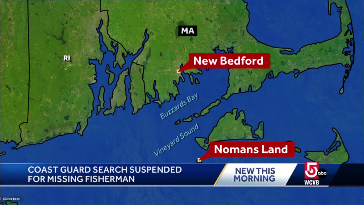 Coast Guard suspends search for man overboard New Bedford vessel