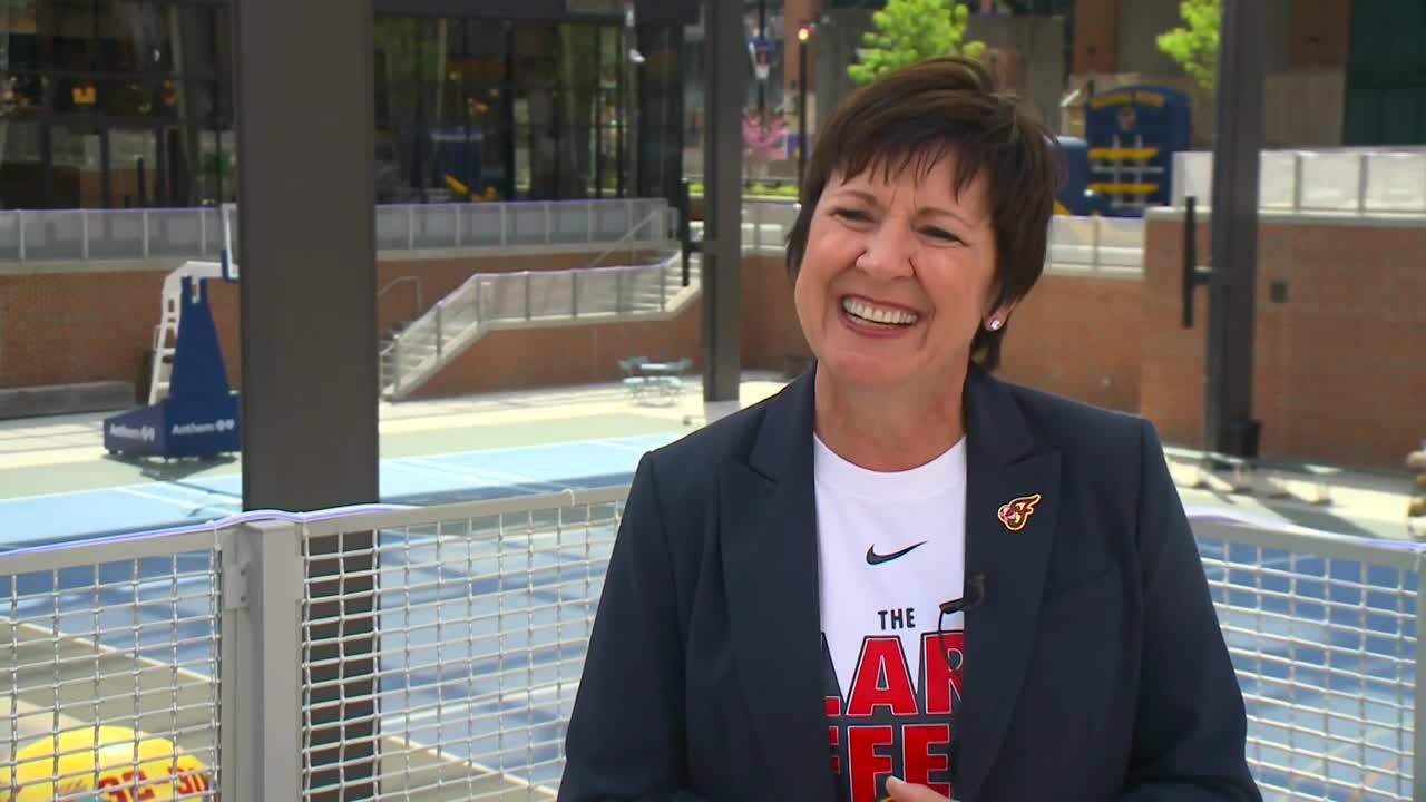 Indiana Fever President Allison Barber's message to new fans from Iowa