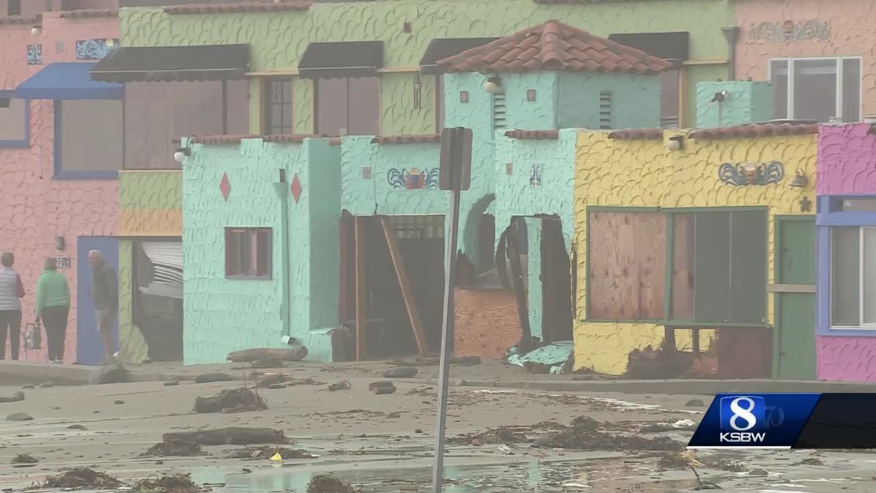 VIDEOS Huge waves flooding and rip currents caused by storms in