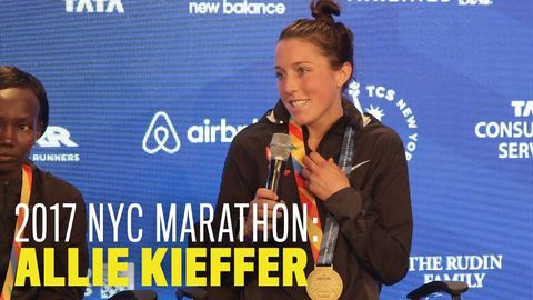 preview for 2017 NYC Marathon: Allie Kieffer (Postrace)