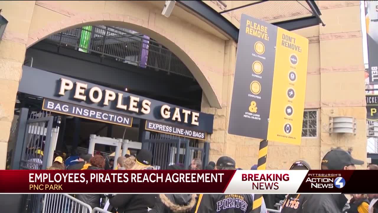 PNC Park ushers union avoids strike after reaching tentative agreement with  Pirates - CBS Pittsburgh