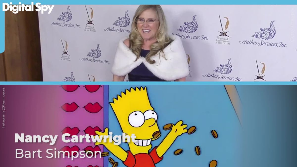 preview for The Simpsons Cast vs IRL