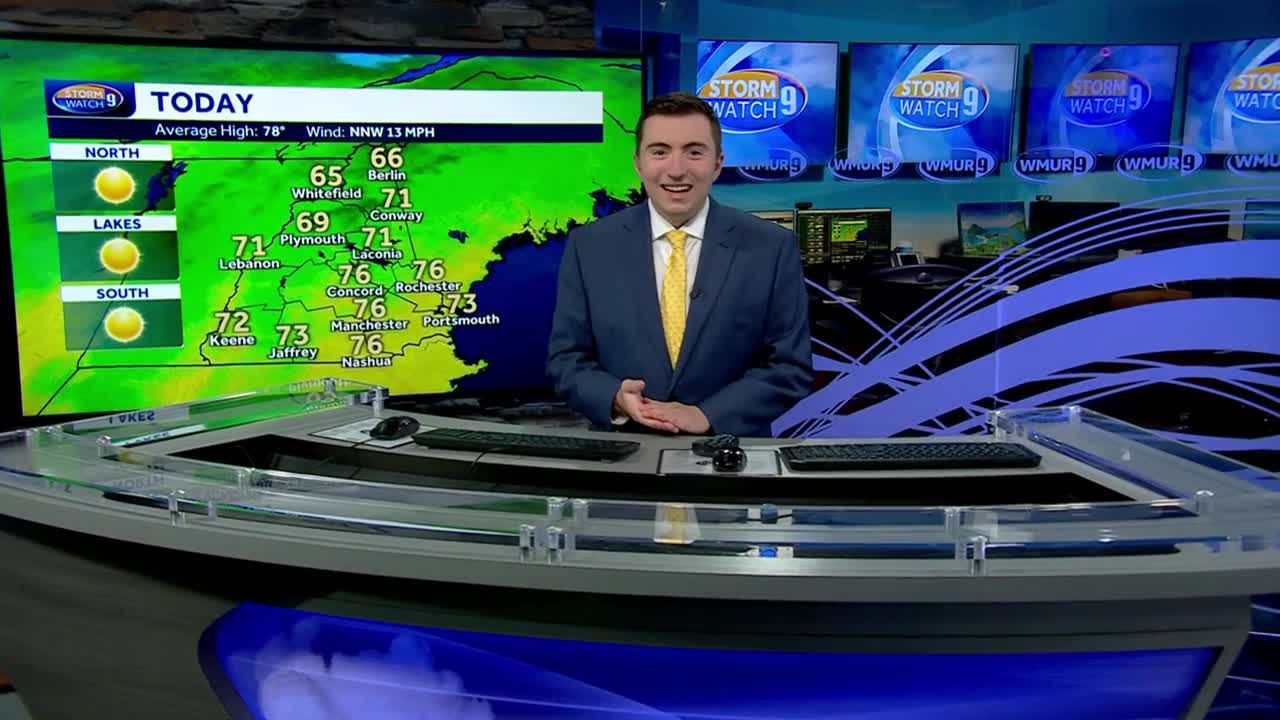 Video: Sunny with lower humidity Saturday