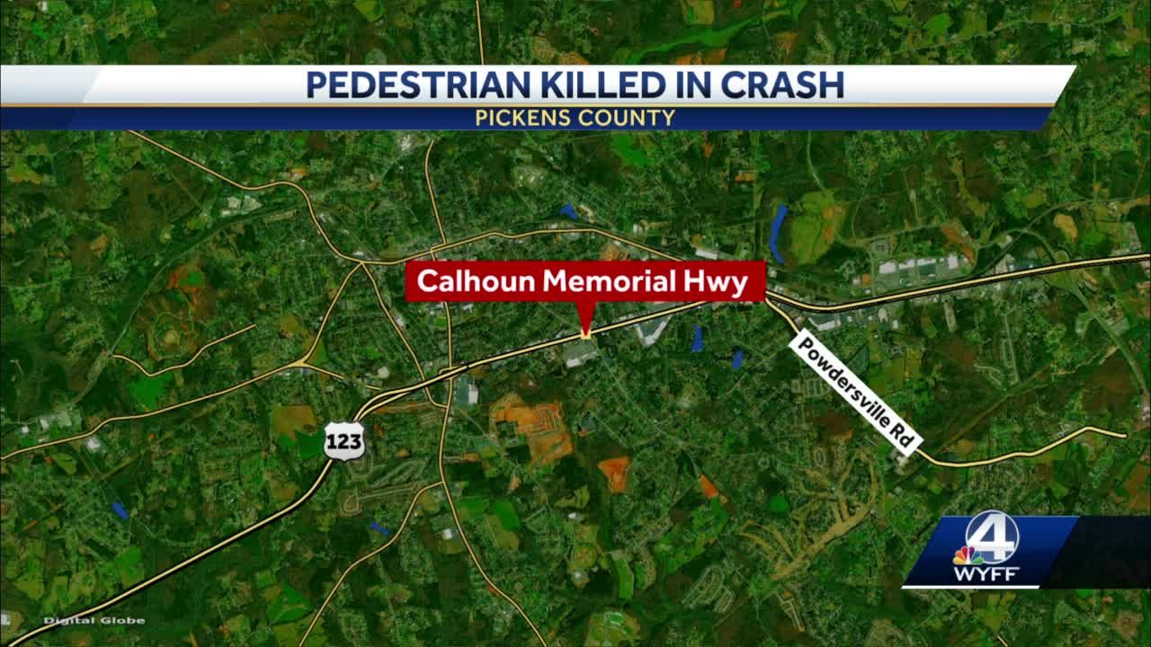 Easley, SC – Pedestrian Crash on Calhoun Memorial Hwy Takes One
