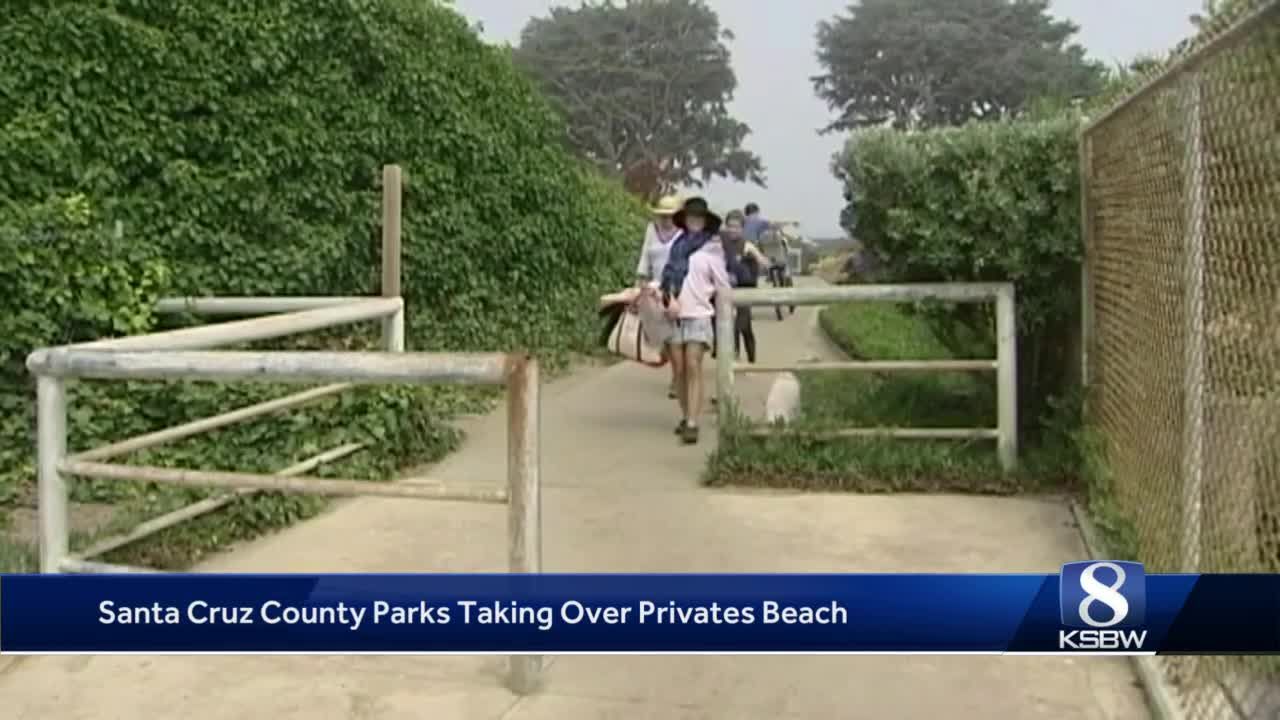 Privates Beach to become public in Santa Cruz