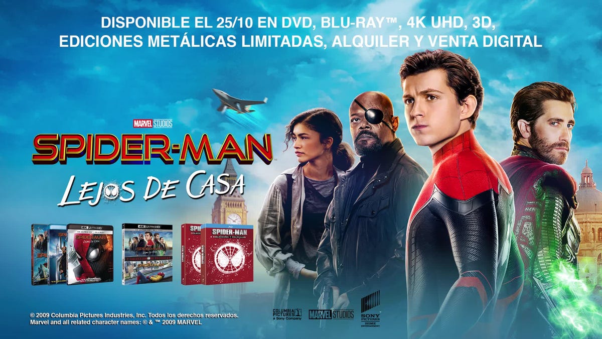 Video player poster image. preview for &apos;<b>Spider</b>-<b>Man</b>: lejos de casa&apos...