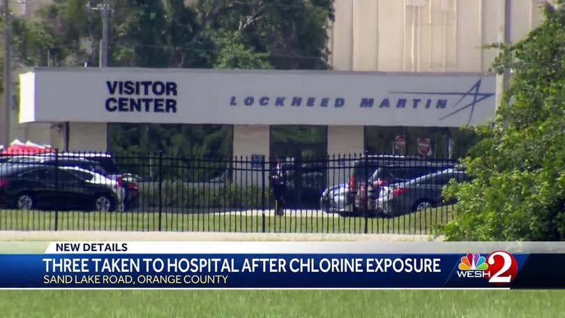 Chlorine exposure at Lockheed Martin facility in Orange County