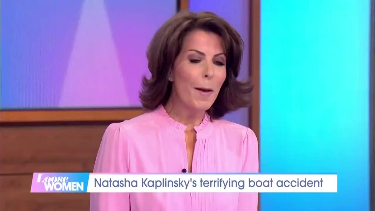 Broadcaster Natasha Kaplinsky Opens Up About Boat Accident 4841