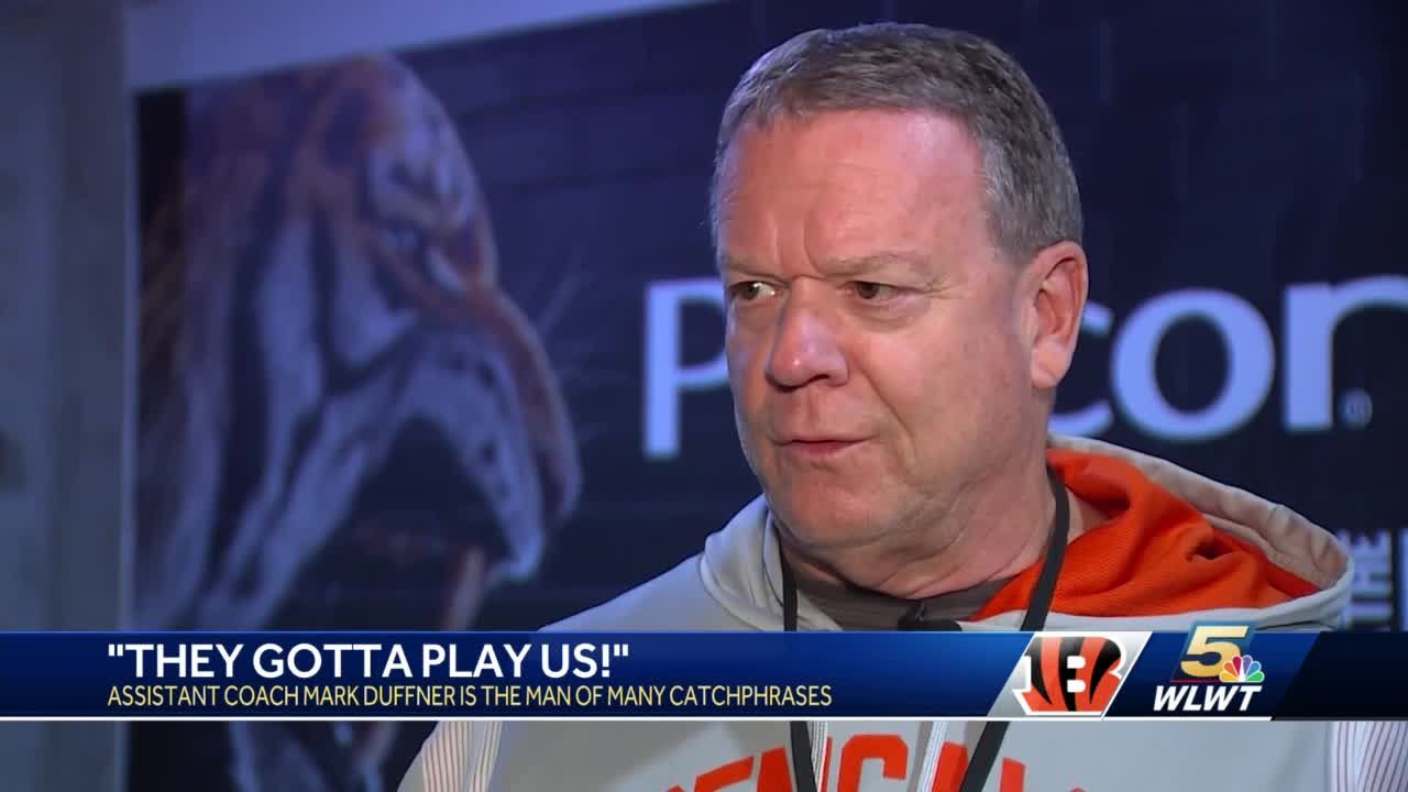 'They gotta play us': Meet the Bengals coach who coined this season's catch  phrase