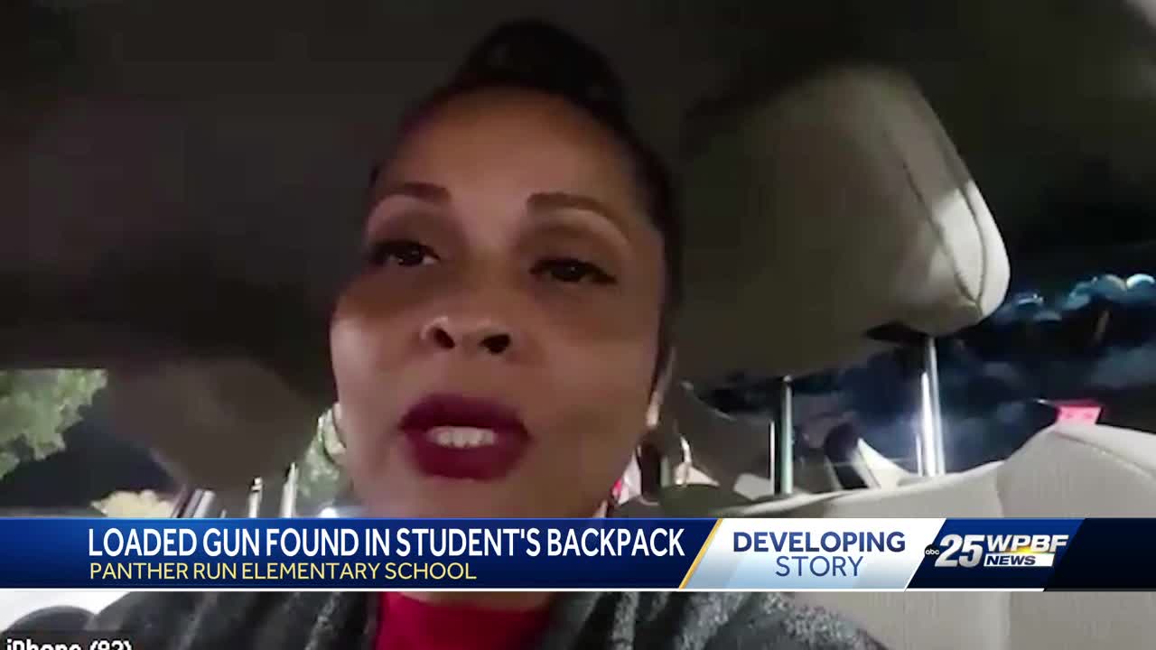 Loaded gun found in student's backpack at Panther Run Elementary School in Wellington