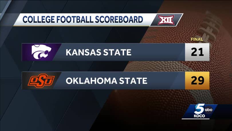 Ollie Gordon, Alex Hale lead Oklahoma State to 29-21 win over Kansas State