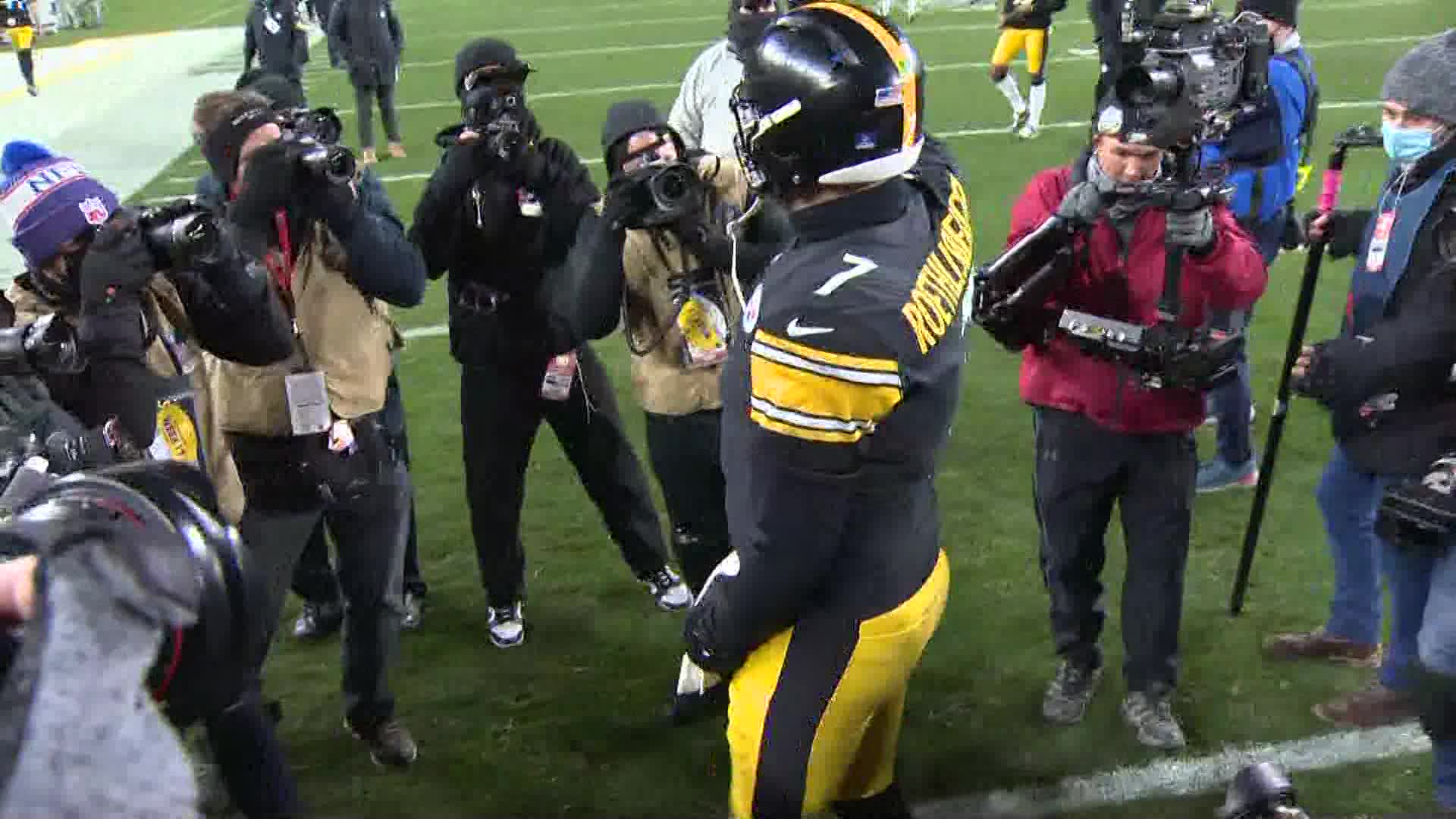 WATCH: Ben Roethlisberger thanks Steelers fans after home finale