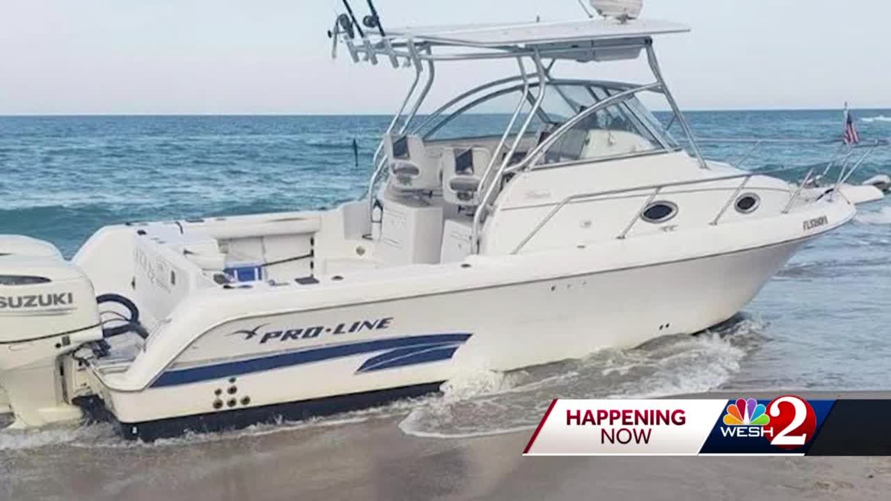 Coast Guard searching for man after boat washes up on Melbourne Beach with motor still running