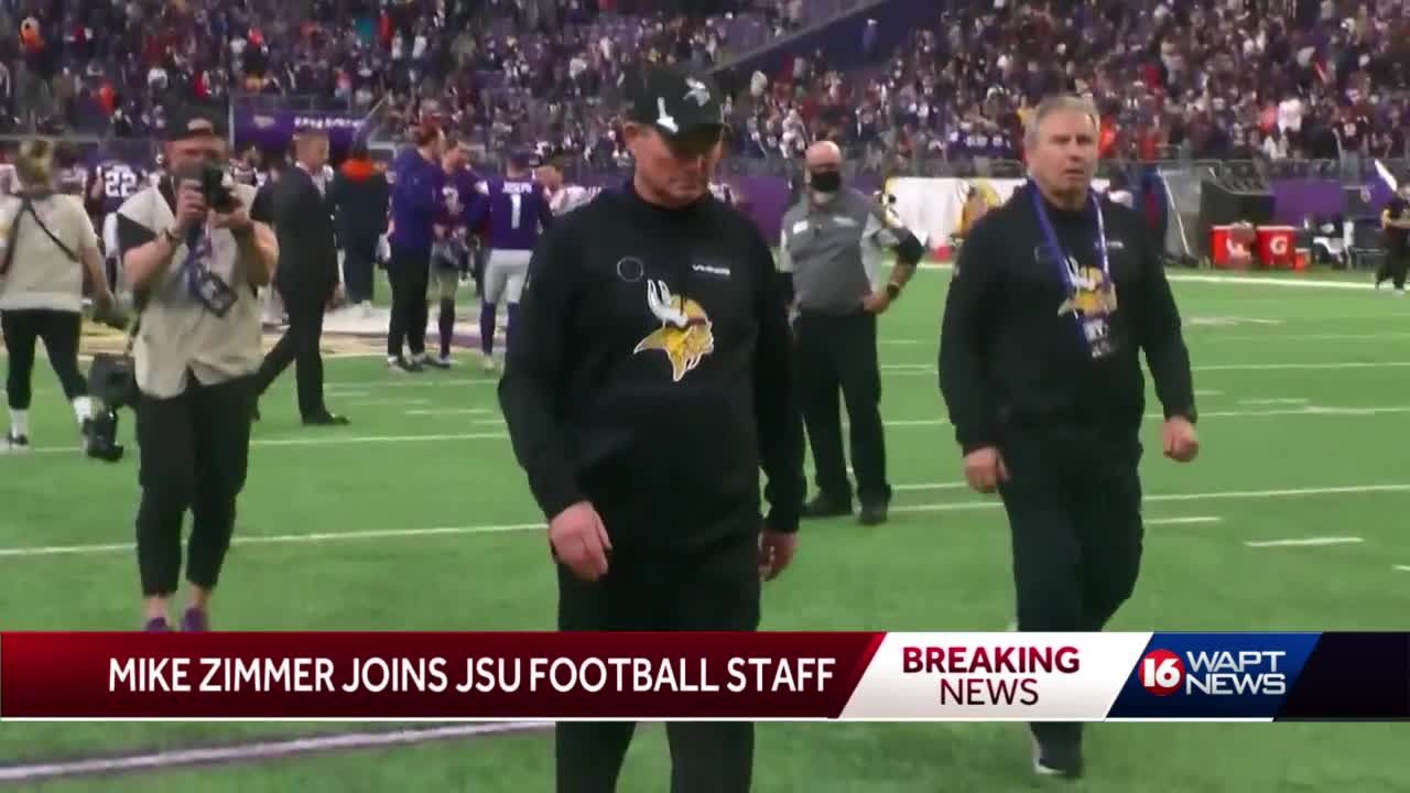 Ex-Vikings Coach Mike Zimmer Joins Deion Sanders at Jackson State