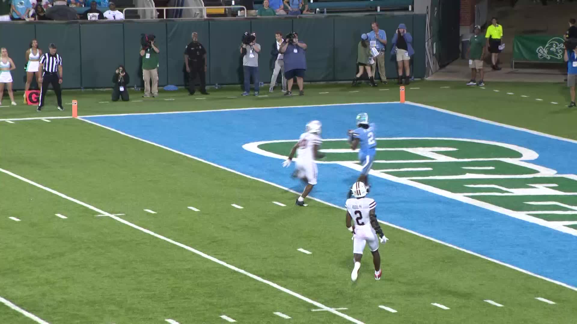 Green Wave opens football season with a win over UMass