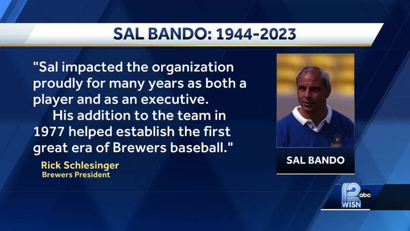 Former Brewers player, general manager Bando dies at 78 Wisconsin