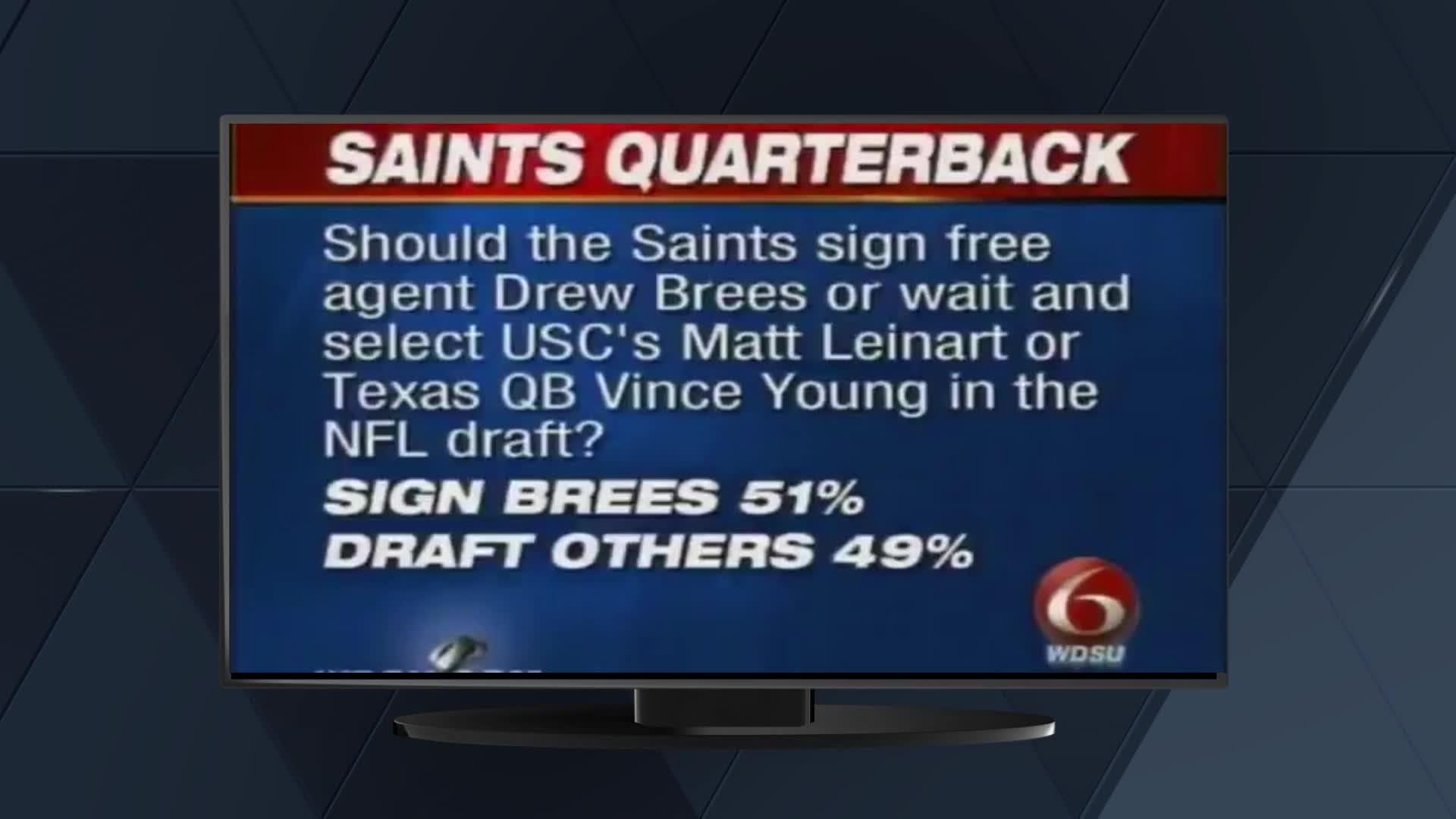 Brees Wins Bart Starr Award