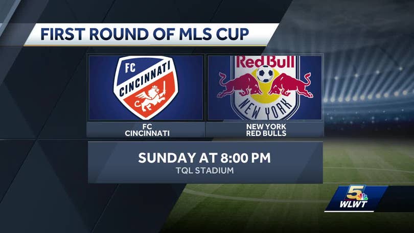 FC Cincinnati playoff match against New York Red Bulls