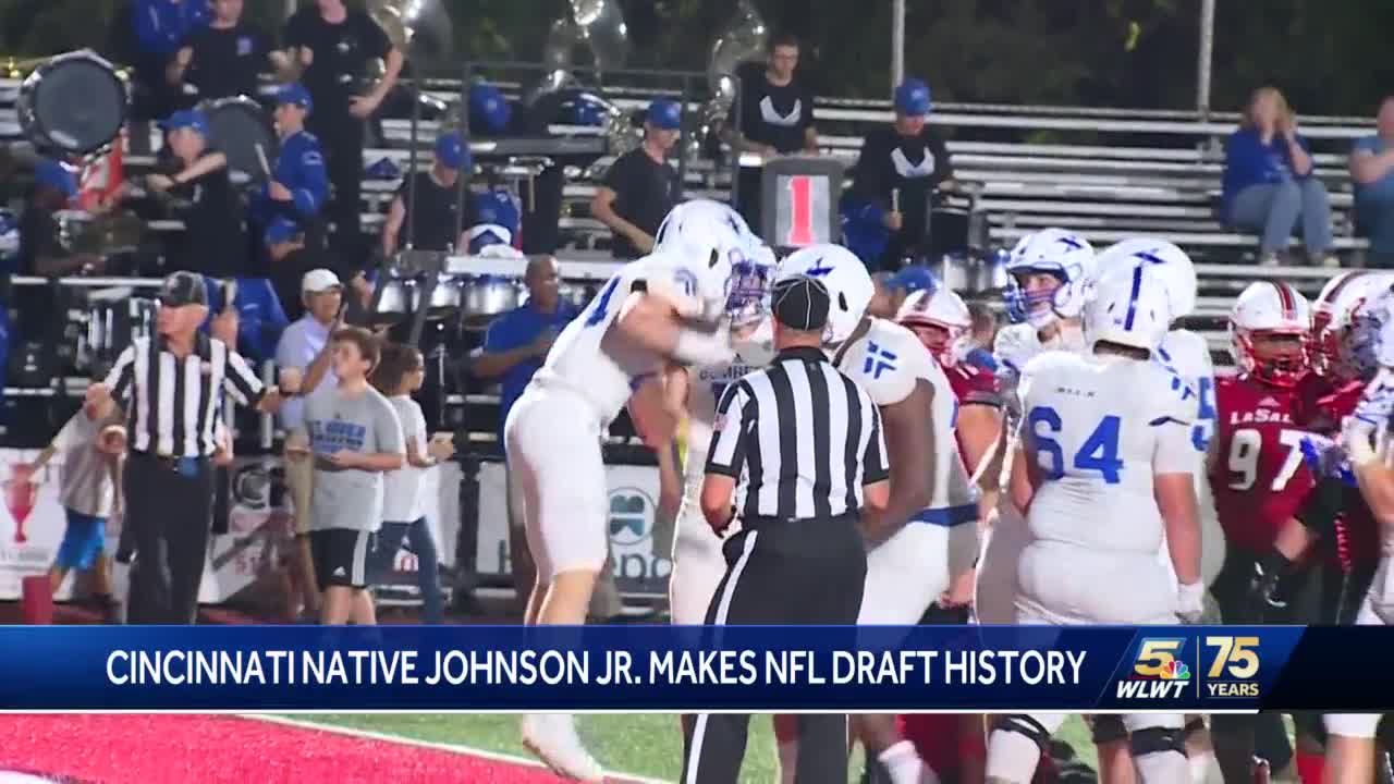 Football's renaissance man: Cardinals draft Paris Johnson Jr. to