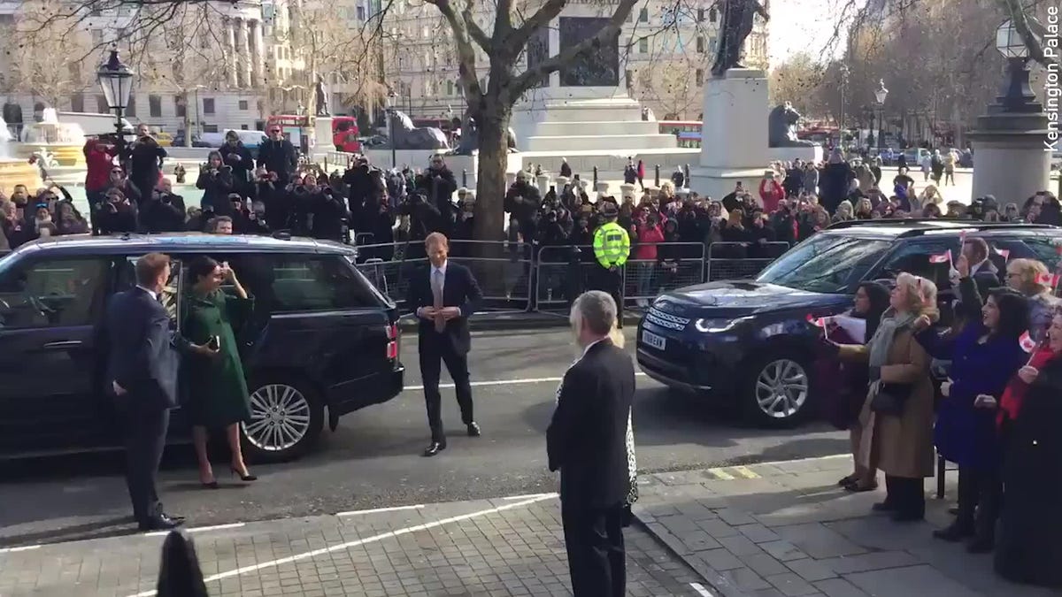 The Duke And Duchess Of Sussex Attend A Commonwealth Day Youth Event At Canada House
