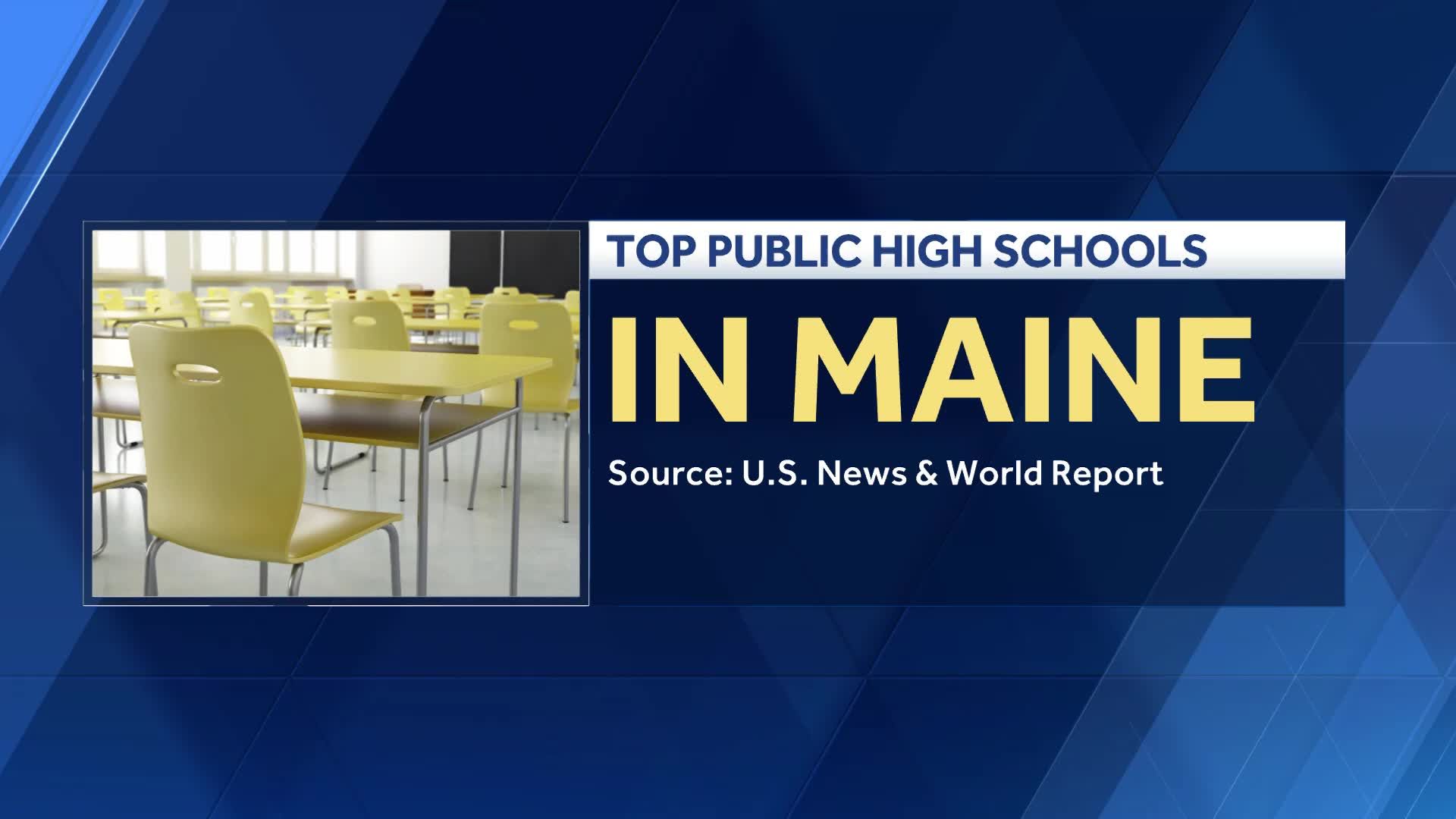 These Are The Best Public High Schools In Maine Report Says