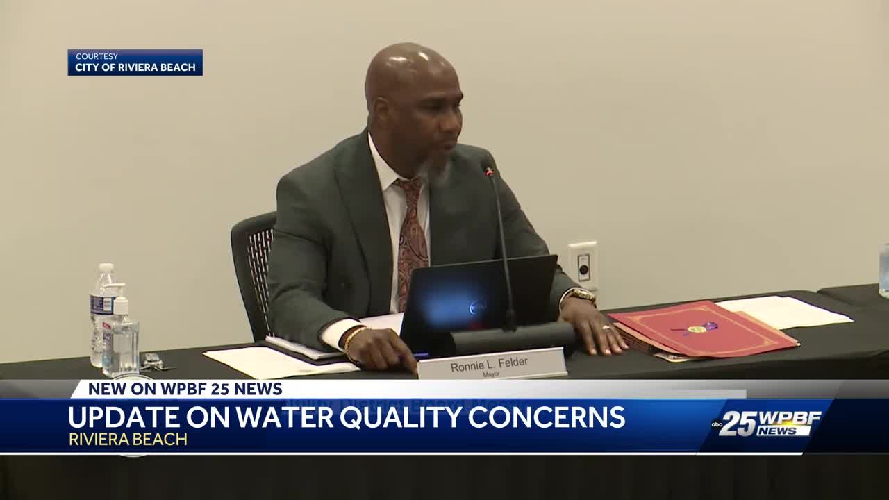 Update on water quality concerns in Riviera Beach