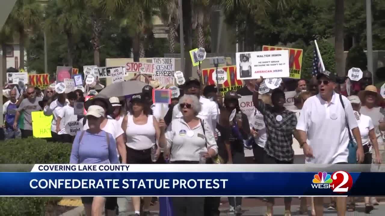 Confederate Statue To Lake County To Be Protested This Weekend