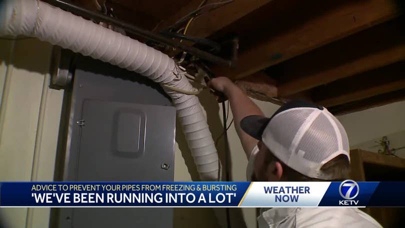 Plumber's advice to prevent your pipes from freezing and bursting