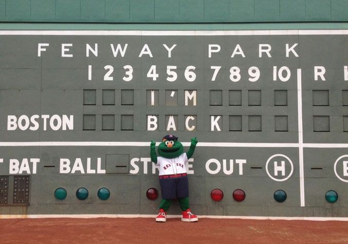 Red Sox mascot, believed to be stolen, found unharmed