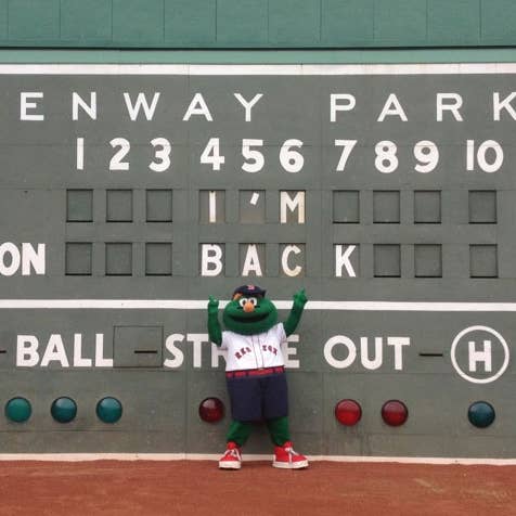 Boston police: Red Sox mascot Wally the Green Monster missing - Sports  Illustrated