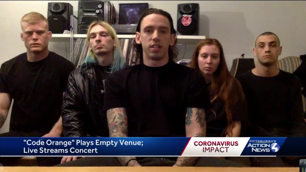 Pittsburgh S Code Orange Plays Empty Venue Show Streamed Live