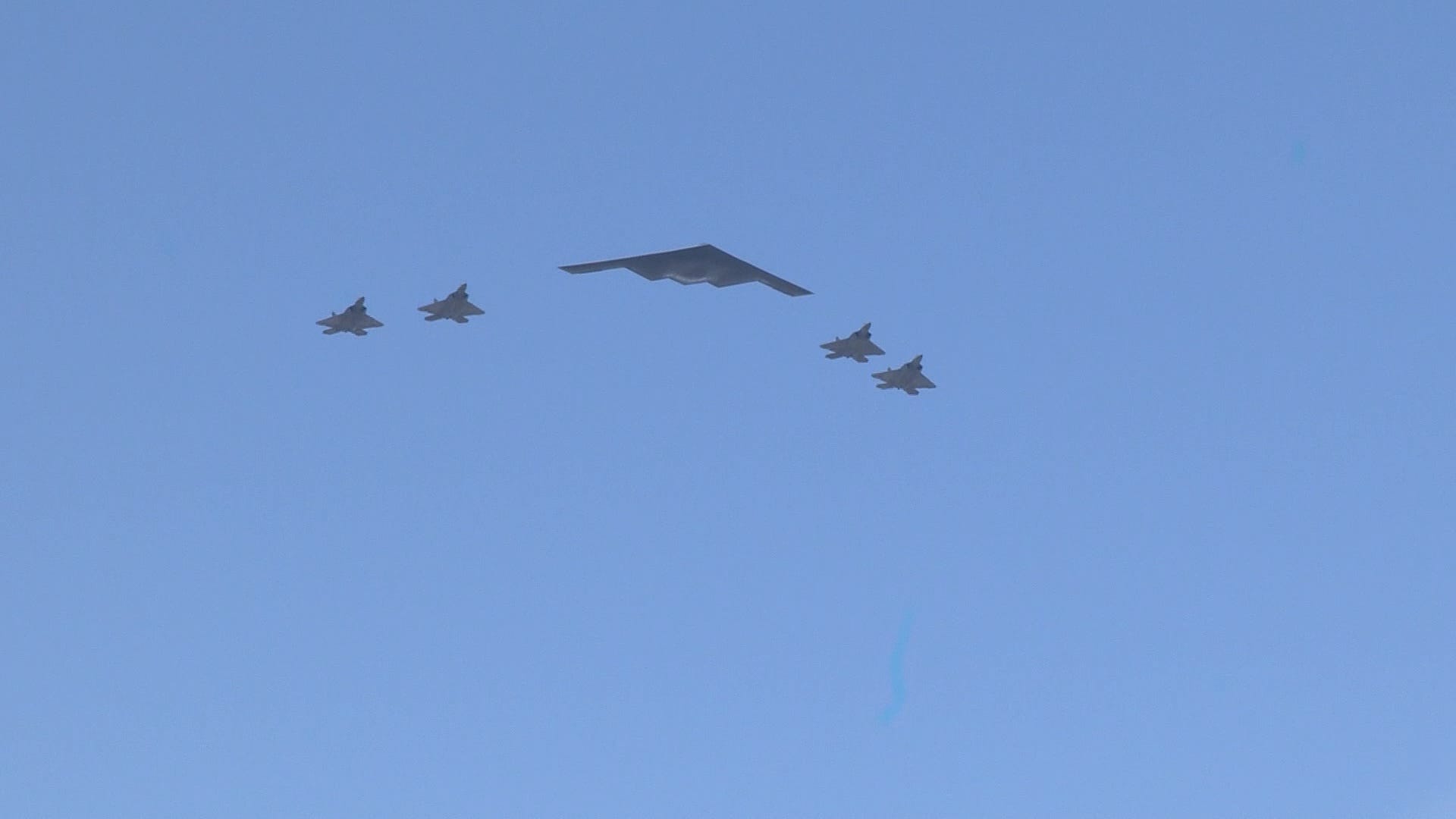 July 4 flyover at Fenway