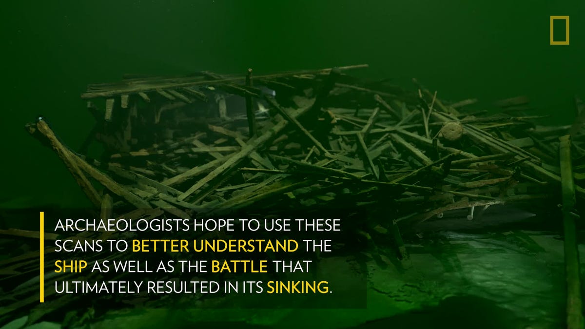 dankzij 3d scans hebben archeologen een uniek inkijkje in dit zeer goed geconserveerde scheepswrak