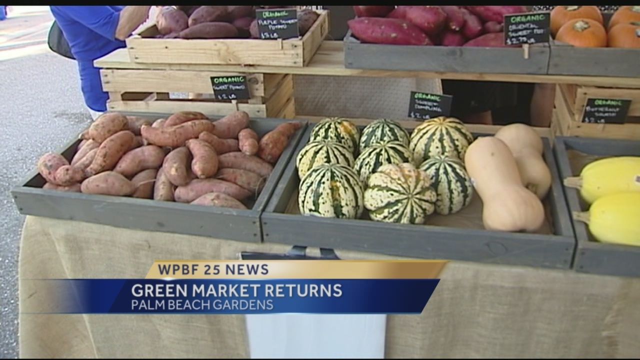Green Market Returns To Palm Beach Gardens