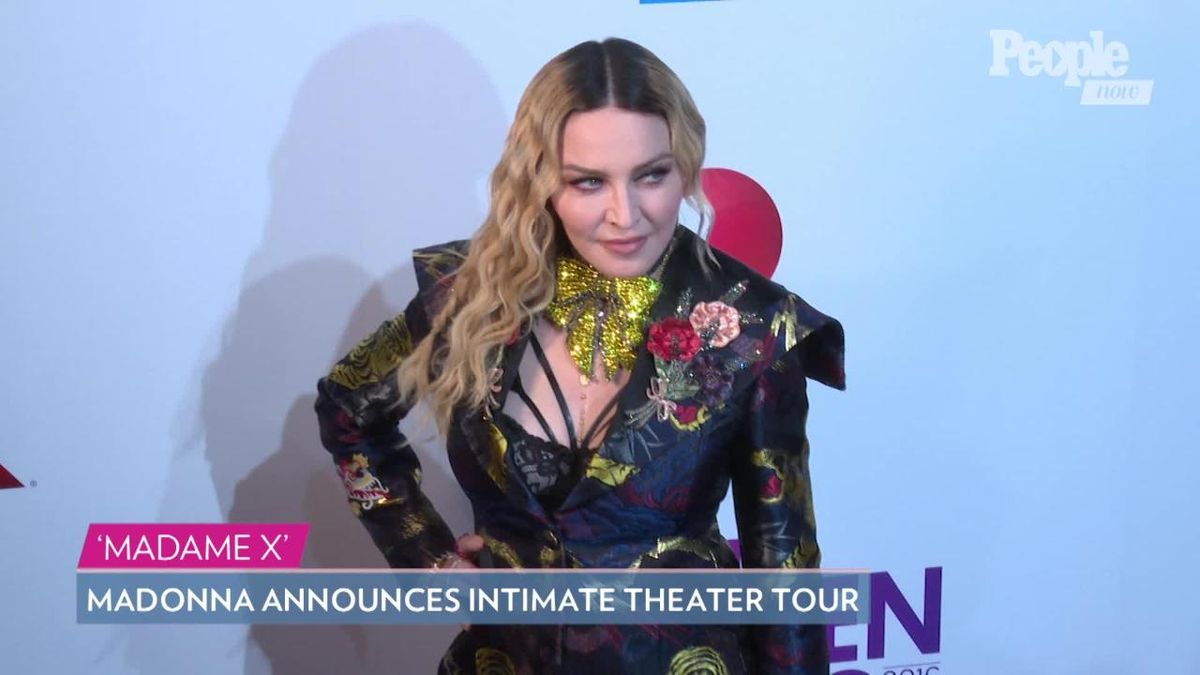 preview for Madonna Has 'Her Own Met Gala' in Times Square: Madame X 'Travels the World'