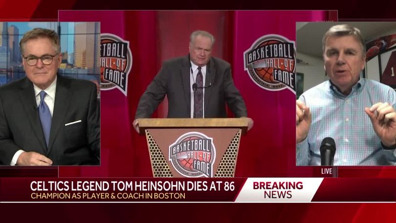 Celtics pay tribute to Tommy Heinsohn before season opener