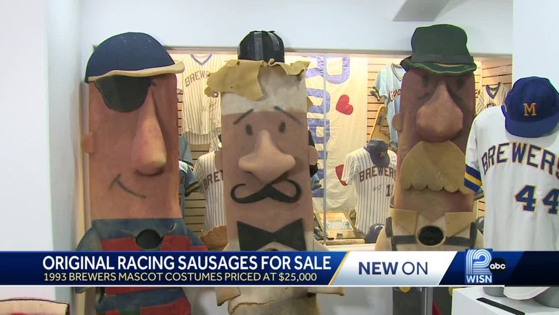 Original Brewers racing sausages turn 30 years old
