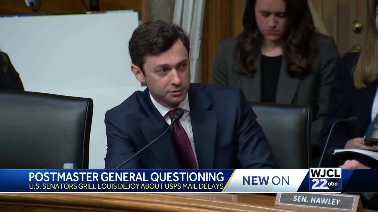 'You have weeks, not months to fix this': Sen. Ossoff grills ﻿USPS Postmaster General over delays