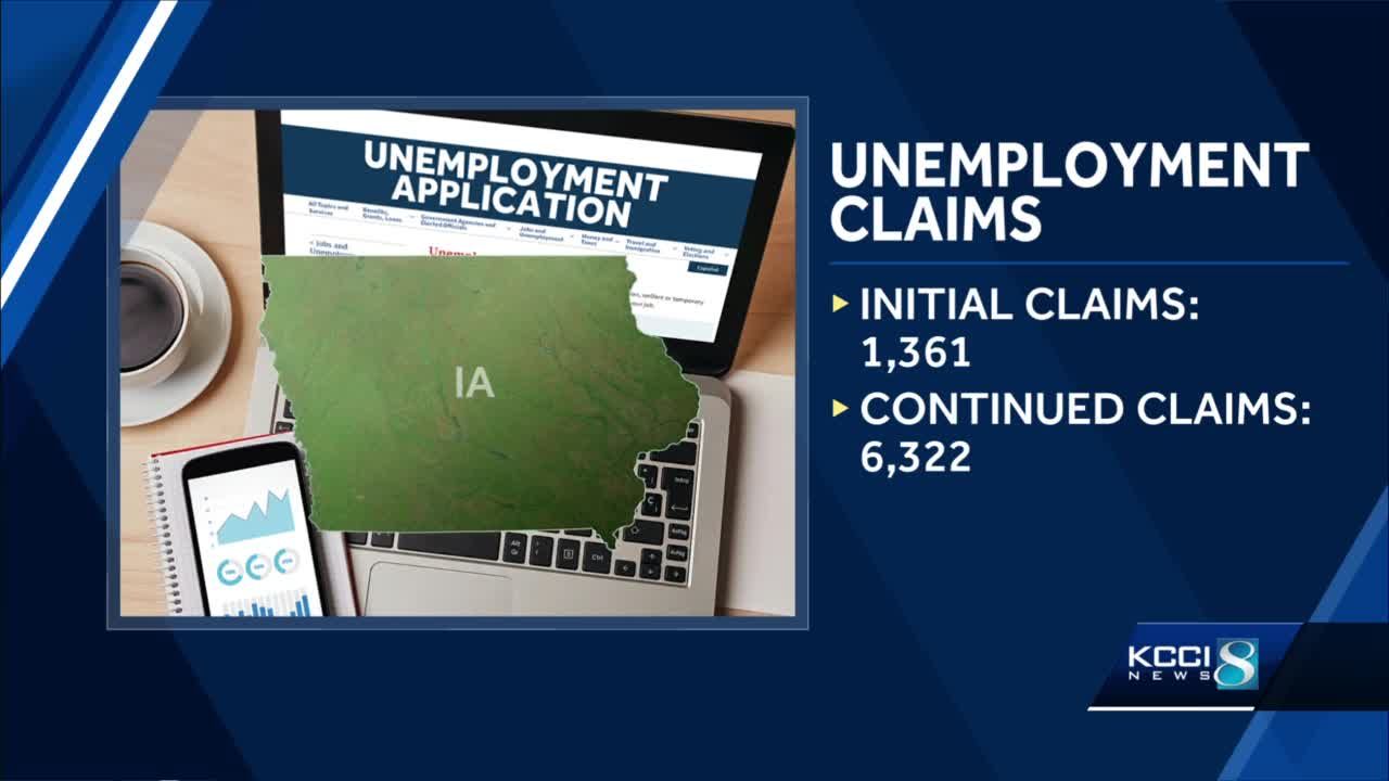 Slight increase in Iowa unemployment claims