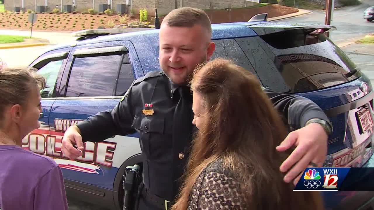 Wilkes County women thank police officer after saving them during tornado