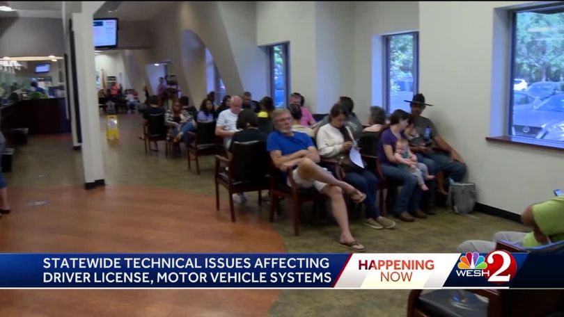 Florida DMV's face computer system issues for driver's license