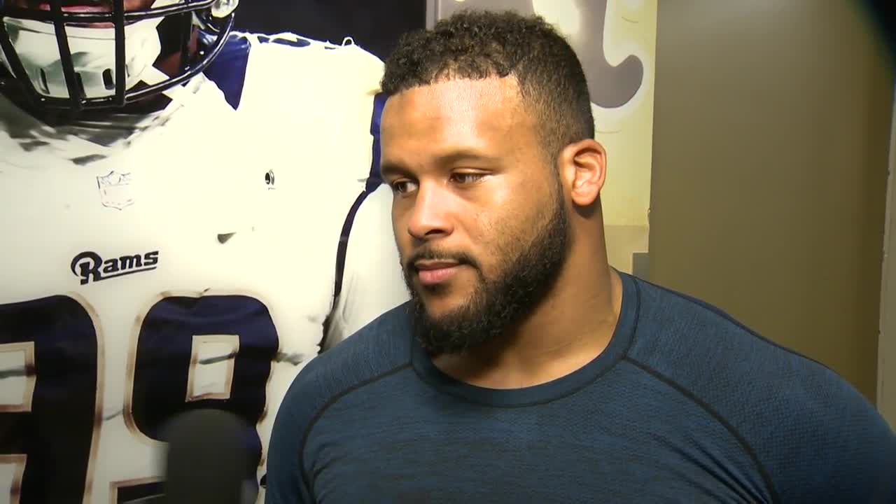 Steelers Depot 7⃣ on X: Oh, man, now yinz got Aaron Donald