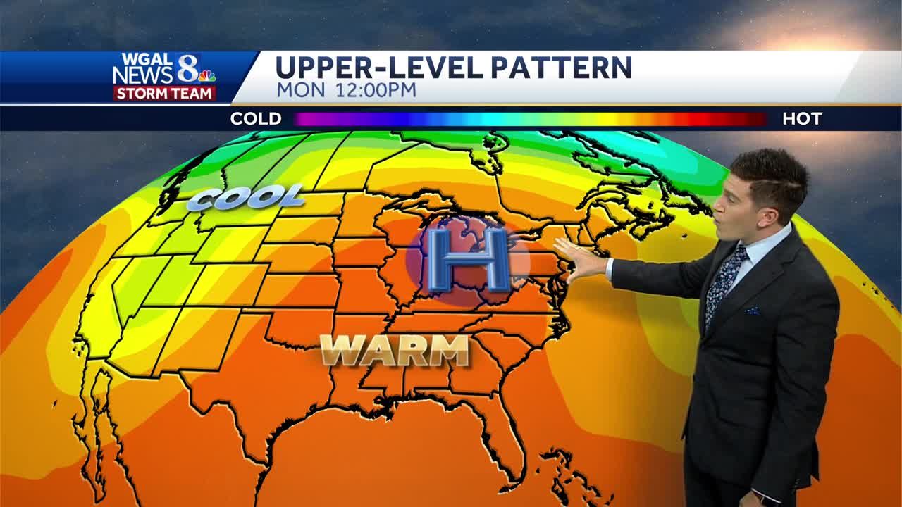 Warmer and drier trend develops