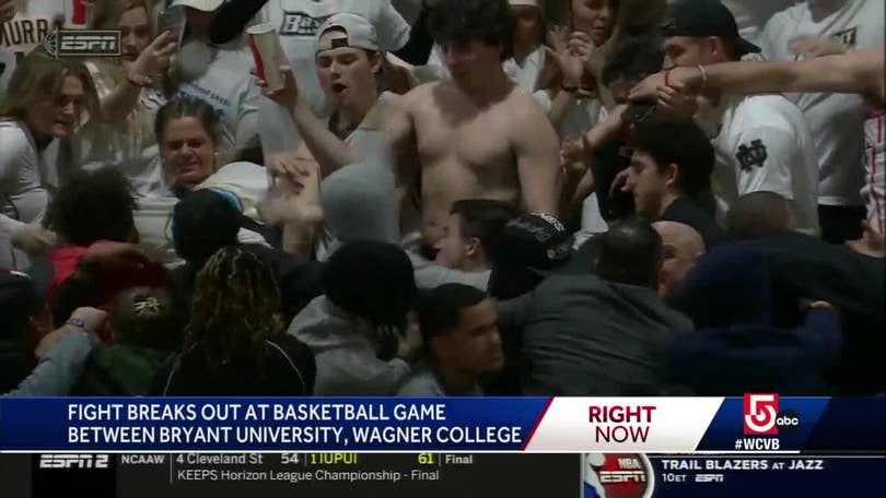 Massive Brawl Breaks Out During Wagner/Bryant Game