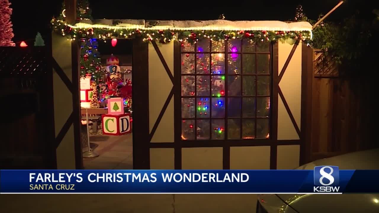 Farley s Christmas wonderland brings the lights and the Christmas