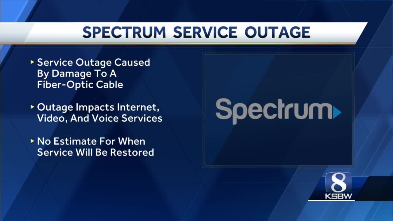 Spectrum service outage impacts customers on Central Coast