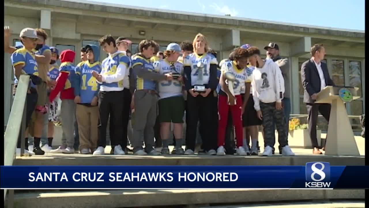 Pop Warner Football Champions Honored