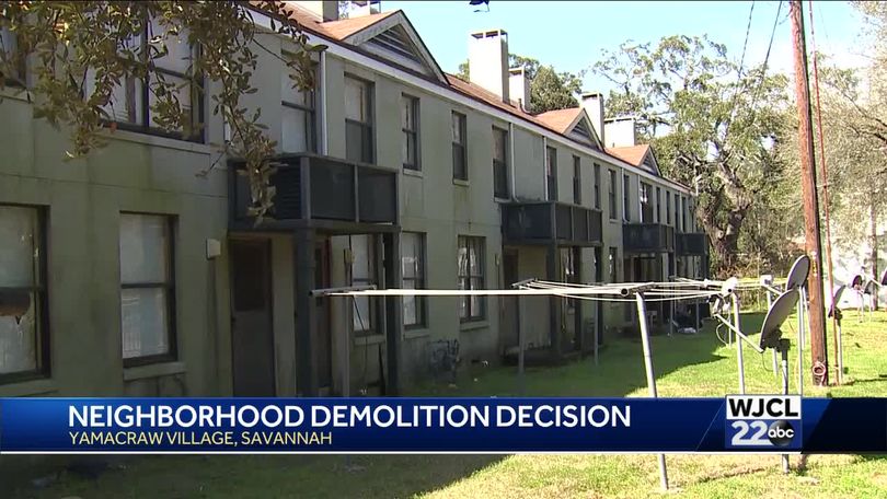 Savannah's Yamacraw Village complex could soon be demolished