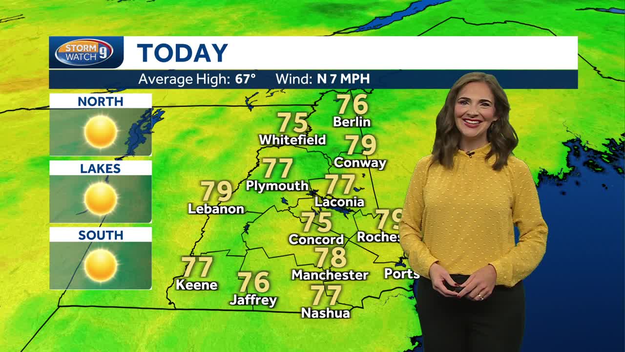 Video: Drier and warmer weather is ahead
