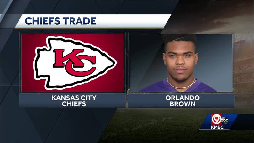 Report: Chiefs trade for offensive lineman Orlando Brown